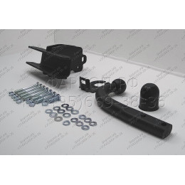 J-079 STEINHOF Фаркоп на Jeep Gladiator 01/2020- без снятия и подрезки бампера. Тип шара: A. Нагрузки: 3500/180 кг, масса фаркопа 8,52 кг (без электрики в комплекте)