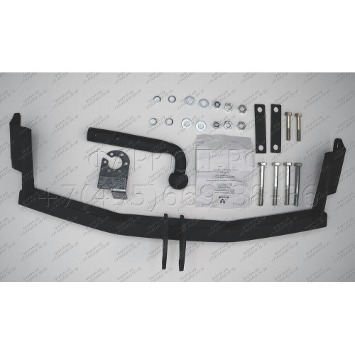 JW 02 AVTOS Фаркоп на Jeep Compass 2006-2017, Jeep Liberty 2006-2016. Требуется подрезка бампера. Тип шара: A. Нагрузки: 1500/75 кг, масса фаркопа 16 кг (без электрики в комплекте)
