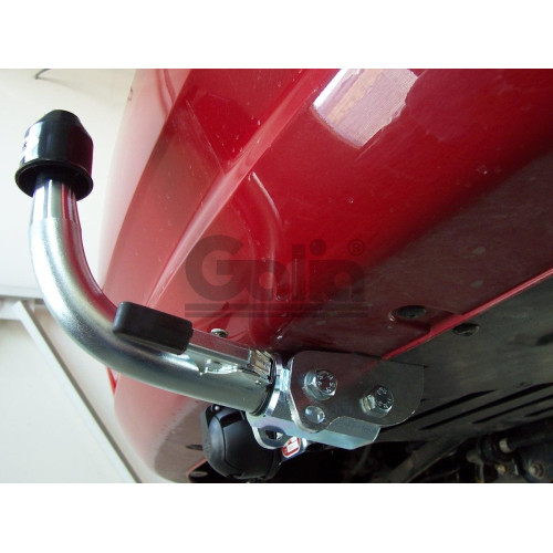 K029A GALIA Полностью оцинкованный фаркоп на Hyundai i30 хетчбек FD 2007-2010, Kia Ceed хетчбек 2006-2012, в т.ч. Kia Pro-Ceed. Тип шара: A. Невидимый вырез бампера. Нагрузки: 1500/75 кг, масса фаркопа 15,52 кг