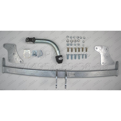 K029A GALIA Полностью оцинкованный фаркоп на Hyundai i30 хетчбек FD 2007-2010, Kia Ceed хетчбек 2006-2012, в т.ч. Kia Pro-Ceed. Тип шара: A. Невидимый вырез бампера. Нагрузки: 1500/75 кг, масса фаркопа 15,52 кг