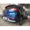 K040C GALIA Полностью оцинкованный фаркоп на Kia Niro 2016-2021. Тип шара: C (горизонтальный съемный). Невидимый вырез бампера. Нагрузки: 1300/100 кг, масса фаркопа 14,87 кг