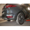 K046A GALIA Полностью оцинкованный фаркоп на Kia Sportage IV рестайл 2018-2022, в т.ч. GT Line. Тип шара: A. Установка без выреза бампера. Нагрузки: 2200/100 кг, масса фаркопа 16,52 кг