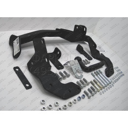 KI 24 AVTOS Фаркоп на Hyundai Santa Fe 2012-2018, Kia Sorento 2012-2015. Необходима подрезка бампера. Тип шара: A. Нагрузки: 2000/100 кг, масса фаркопа 18 кг (без электрики в к