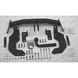 KI 24 AVTOS Фаркоп на Hyundai Santa Fe 2012-2018, Kia Sorento 2012-2015. Необходима подрезка бампера. Тип шара: A. Нагрузки: 2000/100 кг, масса фаркопа 18 кг (без электрики в к