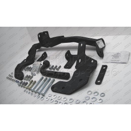 KI 24 AVTOS Фаркоп на Hyundai Santa Fe 2012-2018, Kia Sorento 2012-2015. Необходима подрезка бампера. Тип шара: A. Нагрузки: 2000/100 кг, масса фаркопа 18 кг (без электрики в к