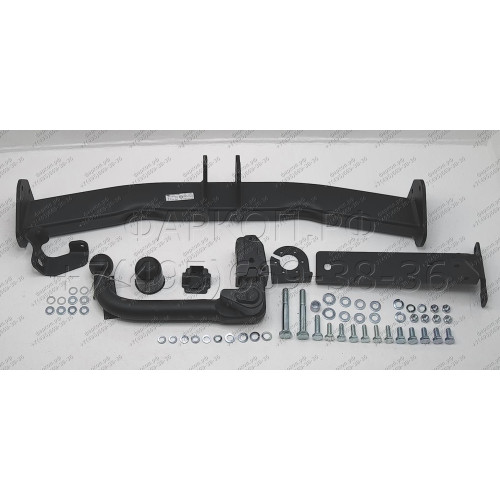 L-103 STEINHOF Фаркоп на Land Rover Freelander II 2006-2015. Требуется подрезка бампера. Тип шара: AV (вертикальное быстросъемное крепление шара на ключе). Нагрузки: 2300/150 кг, масса фаркопа 20,65 кг (без электрики в комплекте)