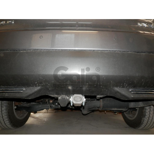 L027A GALIA Полностью оцинкованный фаркоп на Lexus NX 2014-2021. Тип шара: A. Невидимый вырез бампера. Нагрузки: 1500/80 кг, масса фаркопа 17,82 кг