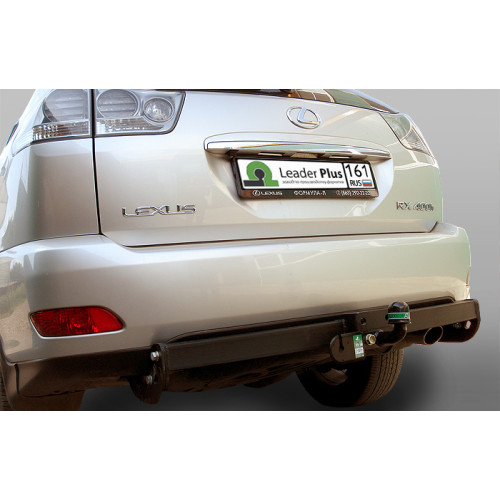 L101-FC Лидер-плюс ТСУ для Lexus RX300/330/350/400 2003-2010, Toyota Highlander 2003-2010 без снятия и выреза бампера. Тип шара: FC. Нагрузки: 1200/50 кг, масса фаркопа 21,08 кг (без электрики в комплекте)