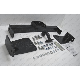 L104-FC Лидер-плюс ТСУ для Toyota Land Cruiser 100 1998-2008, Lexus LX470 1998-2007 без снятия и выреза бампера. Тип шара: FC. Нагрузки: 1200/50 кг, масса фаркопа 17,28 кг (без эле