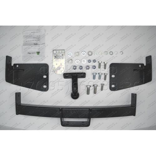 L104-FC Лидер-плюс ТСУ для Toyota Land Cruiser 100 1998-2008, Lexus LX470 1998-2007 без снятия и выреза бампера. Тип шара: FC. Нагрузки: 1200/50 кг, масса фаркопа 17,28 кг (без электрики в комплекте)