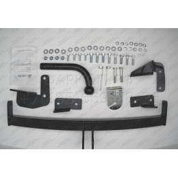L301-A Лидер-плюс ТСУ для Lifan Solano 2008-2021, Lifan 620 седан 2010-2021. Требуется подрезка бампера. Нагрузки: 1000/50 кг, масса фаркопа 15,16 кг (без электрики в ком
