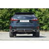 LRX-15-991122.00 PT GROUP Фаркоп на Lexus RX, кроме Long, в т.ч. F Sport 2015-2019 без подрезки бампера. Тип шара: E (легкосъемный шар под квадрат). Нагрузки: 2500/120 кг, масса фаркопа 18,6 кг (без электрики в комплекте)