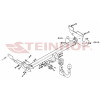 M-033 STEINHOF Фаркоп на Mazda CX-5 2012-2017. Требуется подрезка бампера. Тип шара: AV (вертикальное быстросъемное крепление шара на ключе). Нагрузки: 2100/100 кг, масса фаркопа 23,8 кг (без электрики в комплекте)
