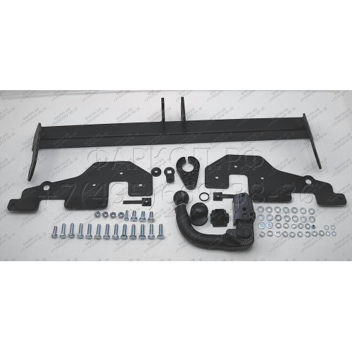 M-033 STEINHOF Фаркоп на Mazda CX-5 2012-2017. Требуется подрезка бампера. Тип шара: AV (вертикальное быстросъемное крепление шара на ключе). Нагрузки: 2100/100 кг, масса фаркопа 23,8 кг (без электрики в комплекте)