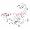 M-034 STEINHOF Фаркоп на Mazda CX-9 2007-2012 без снятия и подрезки бампера. Тип шара: A. Нагрузки: 1900/85 кг, масса фаркопа 18,6 кг (без электрики в комплекте)