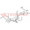 M-052 STEINHOF Фаркоп на Mazda 3 седан 2013-2019 без подрезки бампера. Тип шара: A. Нагрузки: 1800/90 кг, масса фаркопа 22,57 кг (без электрики в комплекте)