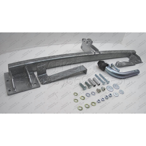 M016A GALIA Полностью оцинкованный фаркоп на Mazda 626 GF седан 1997-2002. Тип шара: A. Без выреза бампера. Нагрузки: 1800/75 кг, масса фаркопа 17,75 кг