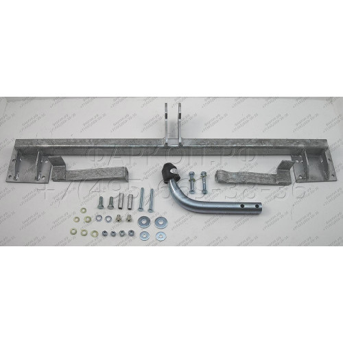 M016A GALIA Полностью оцинкованный фаркоп на Mazda 626 GF седан 1997-2002. Тип шара: A. Без выреза бампера. Нагрузки: 1800/75 кг, масса фаркопа 17,75 кг