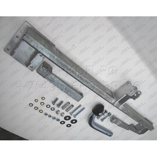 M016A GALIA Полностью оцинкованный фаркоп на Mazda 626 GF седан 1997-2002. Тип шара: A. Без выреза бампера. Нагрузки: 1800/75 кг, масса фаркопа 17,75 кг