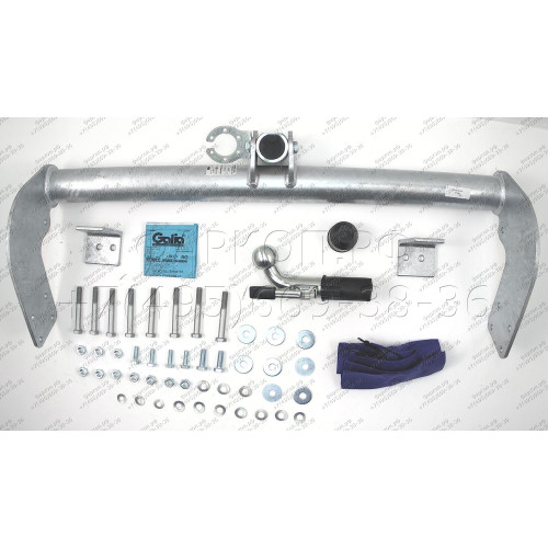 M034C GALIA Полностью оцинкованный фаркоп на Mercedes Sprinter Classic 2013-2020, Mercedes Sprinter 1995-2006, Volkswagen LT 1995-2006. Особенности: Колесная база 3550 (средняя база) и 4025 (длинная база), без ступеньки. Тип шара: C (горизонтальный съемны
