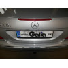 M104A GALIA Полностью оцинкованный фаркоп на Mercedes E-Class w211 седан 2002-2009. Подрозетник убирается за бампер. Тип шара: A. Без выреза бампера. Нагрузки: 2200/90 кг, масса фаркопа 18,02 кг