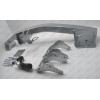 M126C GALIA Полностью оцинкованный фаркоп на Mitsubishi Outlander 2012-2019, 2019-2022. Подрозетник убирается за бампер. Тип шара: C (горизонтальный съемный). Подрезка бампера. Нагрузки: 2000/100 кг, масса фаркопа 22,77 кг