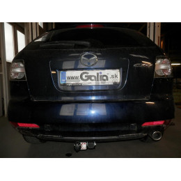 M130C GALIA Полностью оцинкованный фаркоп на Mazda CX-7 2006-2013. Тип шара: C (горизонтальный съемный). Невидимый вырез бампера. Нагрузки: 2000/100 кг, масса ф