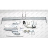 M132A GALIA Полностью оцинкованный фаркоп на Mazda 3 хетчбек 2014-2019. Тип шара: A. Невидимый вырез бампера. Нагрузки: 1800/90 кг, масса фаркопа 15,82 кг