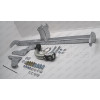 M132A GALIA Полностью оцинкованный фаркоп на Mazda 3 хетчбек 2014-2019. Тип шара: A. Невидимый вырез бампера. Нагрузки: 1800/90 кг, масса фаркопа 15,82 кг