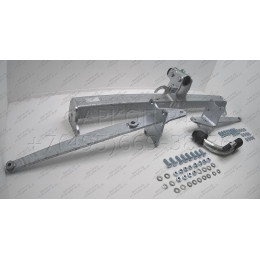 M138C GALIA Полностью оцинкованный фаркоп на Mercedes E-Class w212 седан, кроме AMG 2009-2016. Подрозетник убирается за бампер. Тип шара: C (горизонтальный съемн