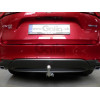 M149V GALIA Полностью оцинкованный фаркоп на Mazda CX-60 2022-, Mazda CX-80 2024-. Подрозетник убирается за бампер. Тип шара: AV (вертикальное быстросъемное крепление шара на ключе). Невидимый вырез бампера. Нагрузки: 2500/130 кг, масса фаркопа 22,77 кг