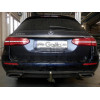 M151V GALIA Полностью оцинкованный фаркоп на Mercedes E-Class w213/s213 седан/универсал 2016-2023. Подрозетник убирается за бампер. Тип шара: AV (вертикальное быстросъемное крепление шара на ключе). Невидимый вырез бампера. Нагрузки: 2100/90 кг, масса фар