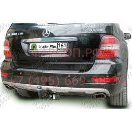 M205-A Лидер-плюс ТСУ для Mercedes M-Class w164 2005-2012 (без подрезки бампера), Mercedes M-Class w166 2012-2015, GLE-Class w166 2015-2019 (требуется подрезка бампера). Нагрузки: 1250/75 к