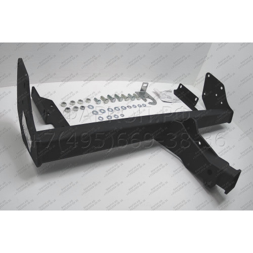 MI 30 AVTOS Фаркоп на Mitsubishi Pajero III, IV 2000-2007, 2007-2020 без выреза в бампере. Тип шара: E. Нагрузки: 1800/100 кг, масса фаркопа 20,5 кг (без электрики в комплекте)