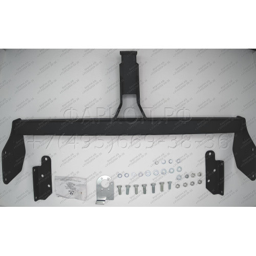 MI 30 AVTOS Фаркоп на Mitsubishi Pajero III, IV 2000-2007, 2007-2020 без выреза в бампере. Тип шара: E. Нагрузки: 1800/100 кг, масса фаркопа 20,5 кг (без электрики в комплекте)