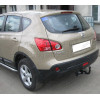 N-095 STEINHOF Фаркоп на Nissan Qashqai, в т.ч. Qashqai +2 2007-2014. Требуется подрезка бампера. Тип шара: AH (горизонтальное быстросъемное крепление шара на ключе). Нагрузки: 1600/75 кг, масса фаркопа 21,2 кг (без электрики в комплекте)