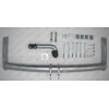 N011A GALIA Полностью оцинкованный фаркоп на Nissan Patrol GR Y61 1997-2010. Тип шара: A. Установка без снятия и выреза бампера. Нагрузки: 3500/140 кг, масса фаркопа 22,25 кг