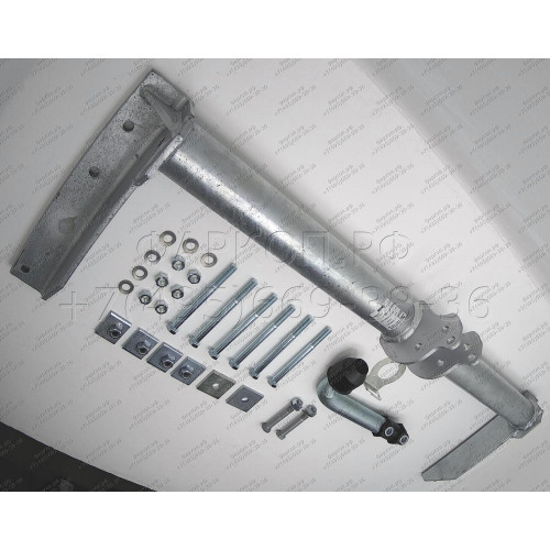 N011A GALIA Полностью оцинкованный фаркоп на Nissan Patrol GR Y61 1997-2010. Тип шара: A. Установка без снятия и выреза бампера. Нагрузки: 3500/140 кг, масса фаркопа 22,25 кг