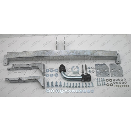 N050A GALIA Полностью оцинкованный фаркоп на Nissan X-Trail T31 2007-2014, исключая авто с парктроником. Тип шара: A. Подрезка бампера. Нагрузки: 2200/100 кг, масса фаркопа 18,02 кг