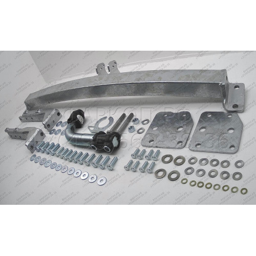 N050A GALIA Полностью оцинкованный фаркоп на Nissan X-Trail T31 2007-2014, исключая авто с парктроником. Тип шара: A. Подрезка бампера. Нагрузки: 2200/100 кг, масса фаркопа 18,02 кг