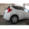 N057A GALIA Полностью оцинкованный фаркоп на Nissan Note 2013-2020. Тип шара: A. Невидимый вырез бампера. Нагрузки: 1000/50 кг, масса фаркопа 13,02 кг