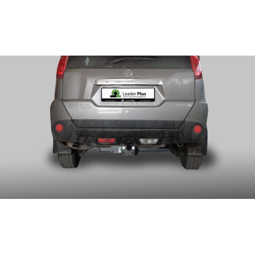 N103-FC Лидер-плюс ТСУ для Nissan X-Trail T31 2007-2014 без выреза бампера. Нагрузки: 1200/50 кг, масса фаркопа 23,22 кг (без электрики в комплекте)