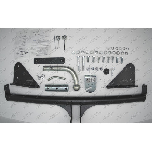 N121-BA TAVIALS ТСУ для Nissan Qashqai 2007-2014 (необходима подрезка бампера), Qashqai 2014-2021, в т.ч. Qashqai +2 (без выреза бампера). Тип шара: C (оцинкованный, съемный). Нагрузки: 1500/75 кг, масса фаркопа 18,3 кг (без электрики в комплекте)