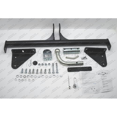 N121-BA TAVIALS ТСУ для Nissan Qashqai 2007-2014 (необходима подрезка бампера), Qashqai 2014-2021, в т.ч. Qashqai +2 (без выреза бампера). Тип шара: C (оцинкованный, съемный). Нагрузки: 1500/75 кг, масса фаркопа 18,3 кг (без электрики в комплекте)