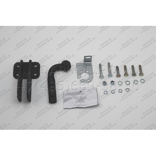 NS 20 AVTOS Фаркоп на Nissan Patrol Y61 1997-2010 без подрезки бампера. Тип шара: A. Нагрузки: 1500/75 кг, масса фаркопа 6,5 кг (без электрики в комплекте)