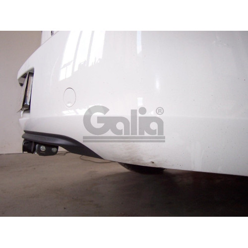 O059A GALIA Полностью оцинкованный фаркоп на Opel Insignia седан/универсал/хетчбек 2009-2017. Подрозетник убирается за бампер. Тип шара: A. Невидимый вырез бампера. Нагрузки: 2000/85 кг, масса фаркопа 16,22 кг