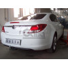 O059A GALIA Полностью оцинкованный фаркоп на Opel Insignia седан/универсал/хетчбек 2009-2017. Подрозетник убирается за бампер. Тип шара: A. Невидимый вырез бампера. Нагрузки: 2000/85 кг, масса фаркопа 16,22 кг