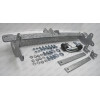 O060A GALIA Полностью оцинкованный фаркоп на Renault Master 2010-, Opel Movano B 2010-2021, Nissan NV400 2011-2021, Nissan Interstar 2022- фургон без ступеньки, передний привод, кроме двухскатных авто. Тип шара: A. Установка без снятия и выреза бампера. Н