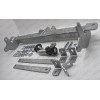 O060A GALIA Полностью оцинкованный фаркоп на Renault Master 2010-, Opel Movano B 2010-2021, Nissan NV400 2011-2021, Nissan Interstar 2022- фургон без ступеньки, передний привод, кроме двухскатных авто. Тип шара: A. Установка без снятия и выреза бампера. Н