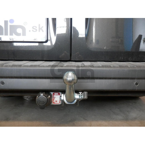 O066A GALIA Полностью оцинкованный фаркоп на Renault Trafic 2014-, Opel Vivaro 2014-2018, FIAT Talento 2016-2020, Nissan NV300 L1,L2 2016-. Тип шара: A. Установка без снятия и выреза бампера. Нагрузки: 2500/120 кг, масса фаркопа 19,42 кг